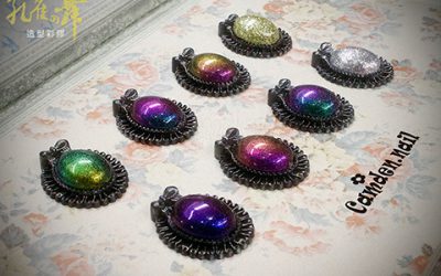 2016秋季新品【孔雀之舞造型彩膠】